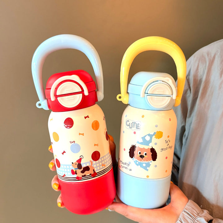 Women's water bottle with interactive animal design Stornfield