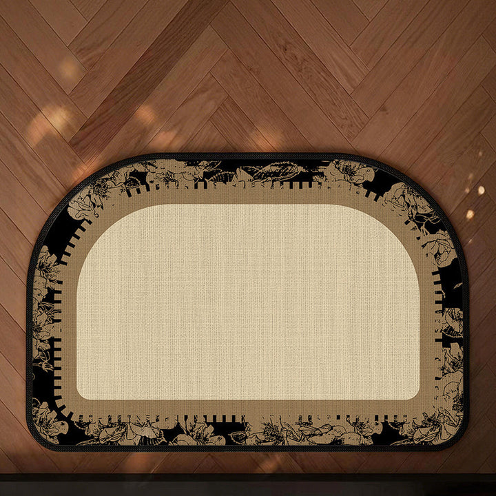 Non-Slip Geometric Pattern Kitchen Mat