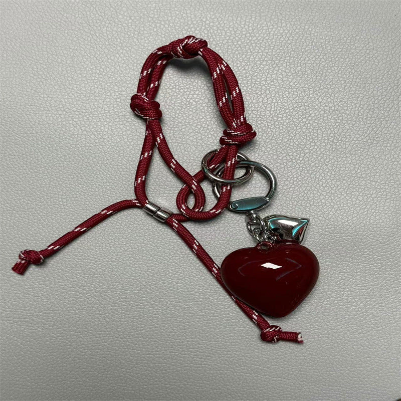 Heart-Shaped Decorative Keychain Stornfield