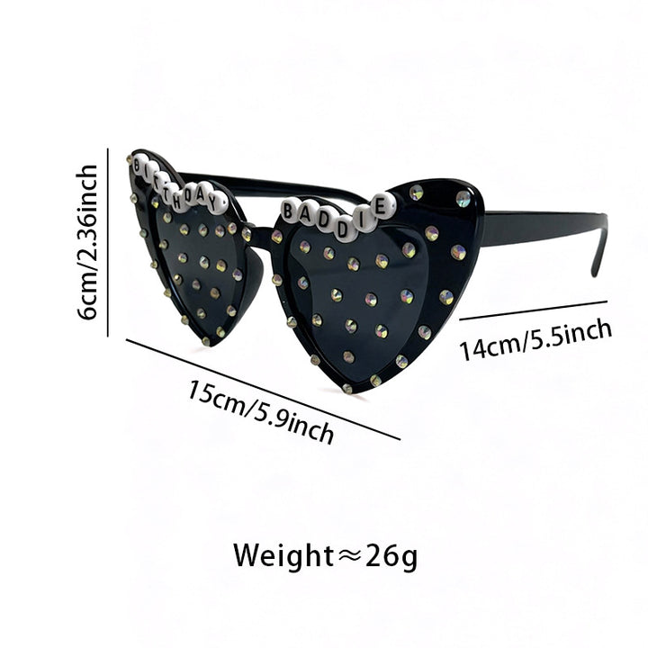 Heart-Shaped Statement Sunglasses Stornfield