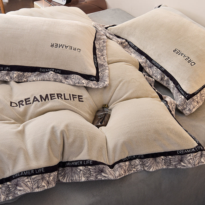 Plush Comforter Set
