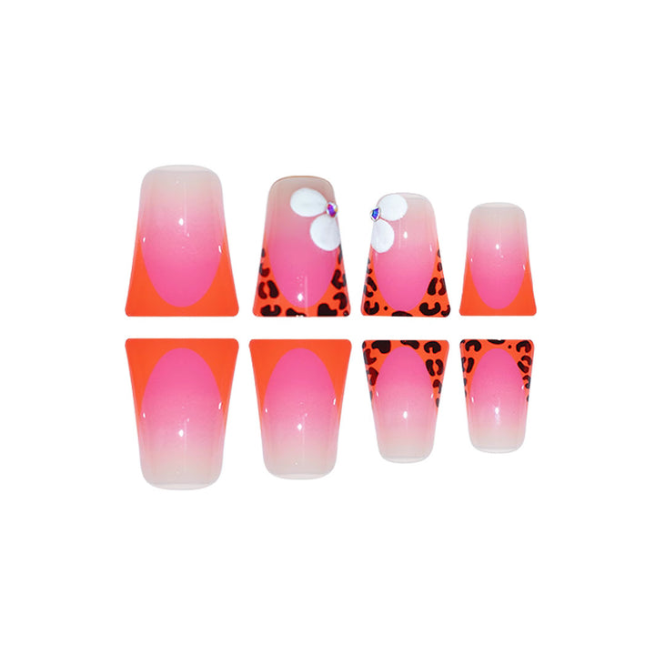 Decorative Leopard Print Press-On Nails Stornfield