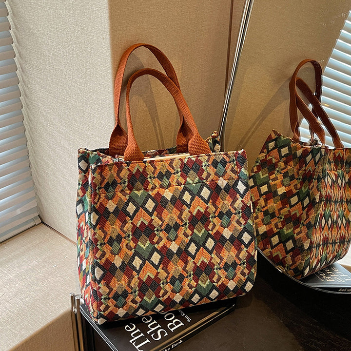 Fun Patterned Tote Bag