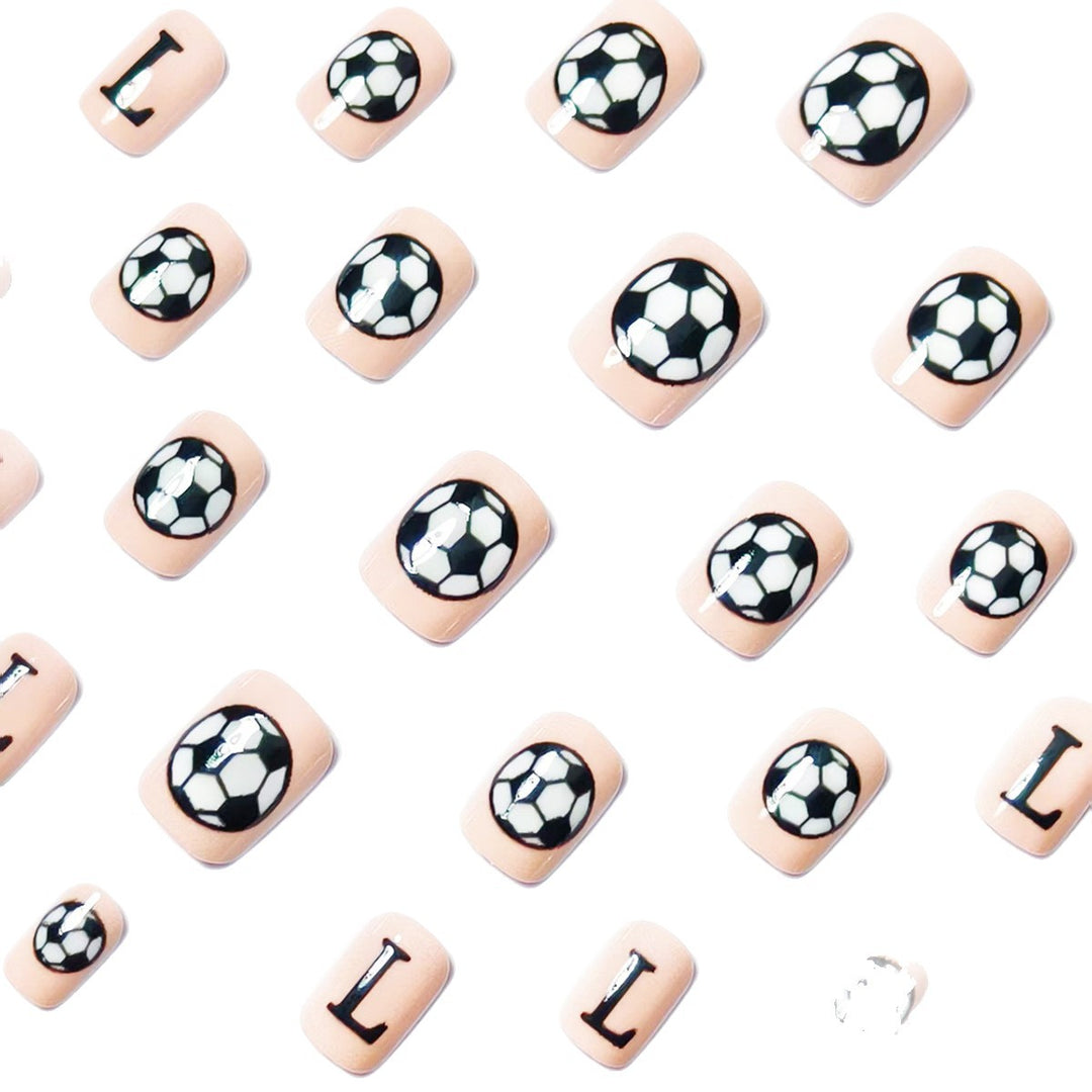 Creative Nail Art with Football Motif Stornfield