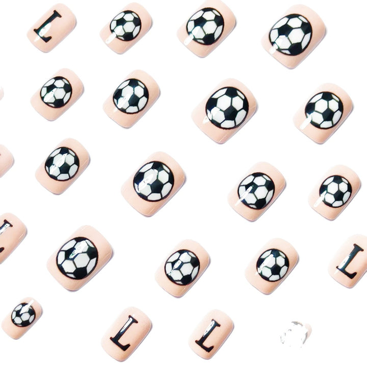 Creative Nail Art with Football Motif Stornfield