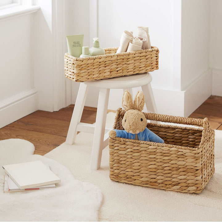 Decorative hand-woven table basket Stornfield