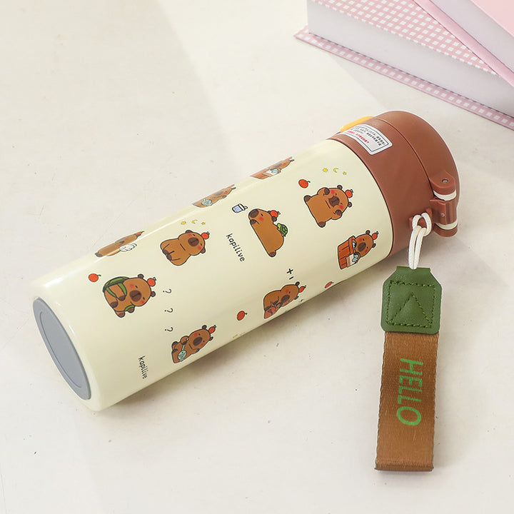 Ladies Insulated Water Bottle with Cheerful Apple Design Stornfield