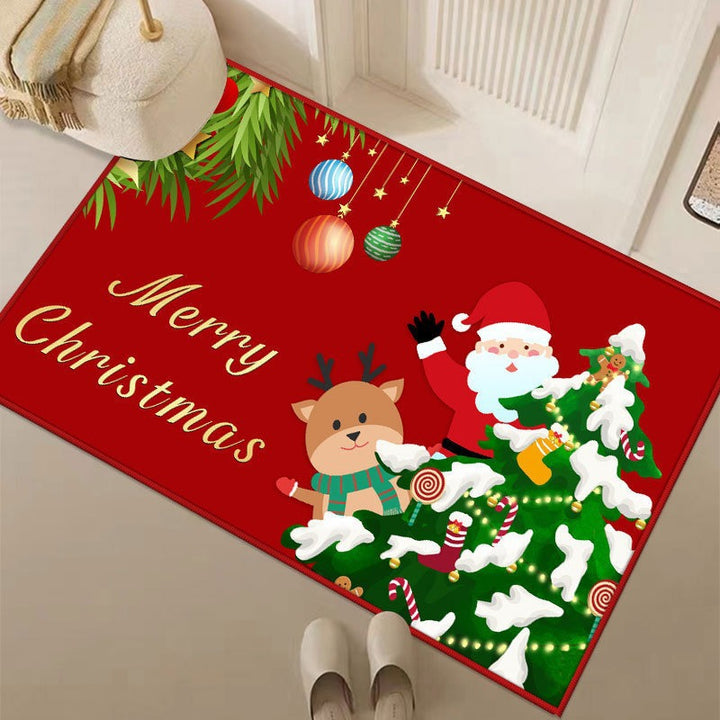 Christmas-Themed Decorative Floor Mat Stornfield