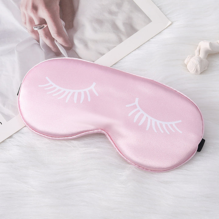 Women's nano silk eye mask with soft padded interior lining and elastic headband Stornfield