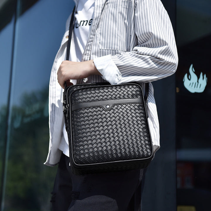 Stylish and Practical Briefcase with Braided Design Stornfield