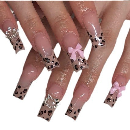 Decorative Leopard Print Nail Art Extensions
