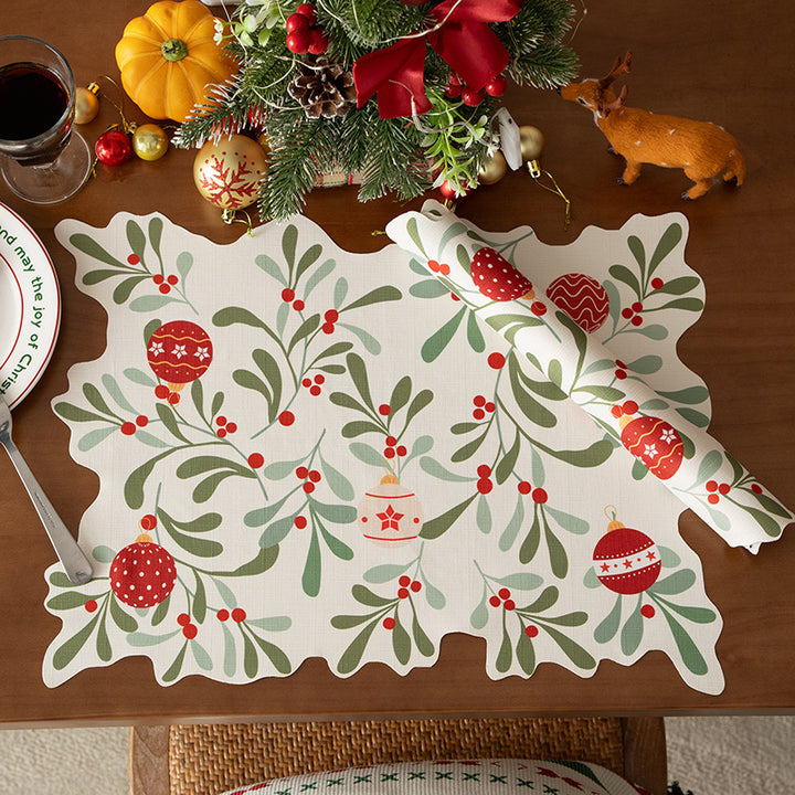 Festive wavy table runner Stornfield