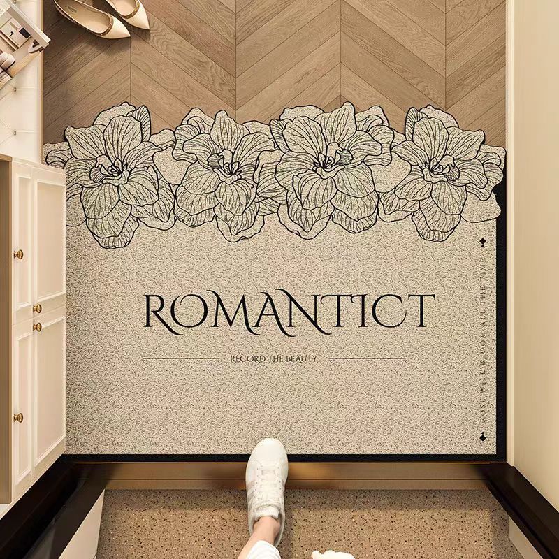 Floral Welcome Mat Stornfield