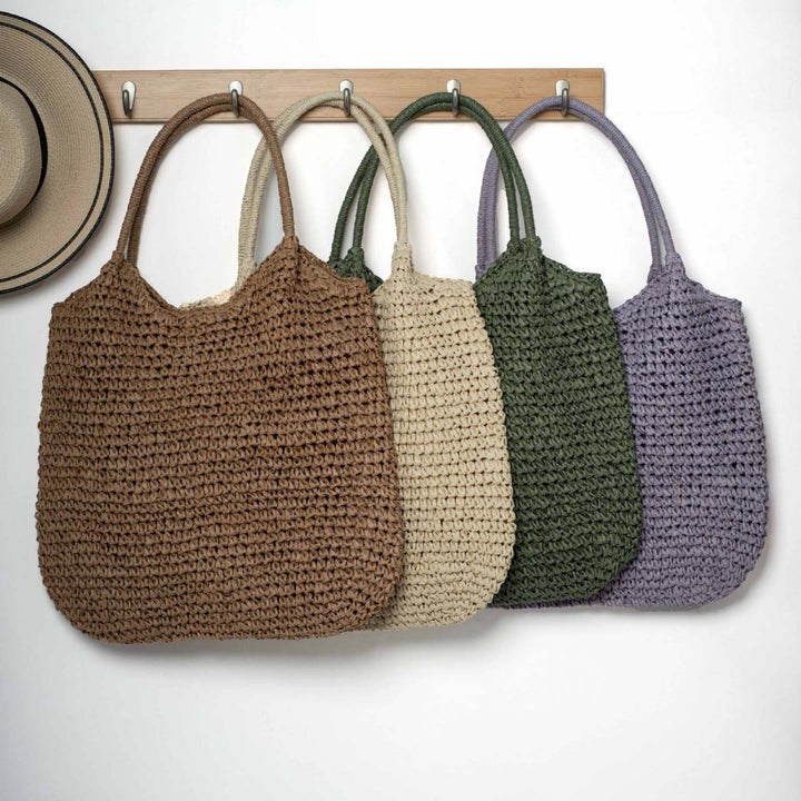 Handcrafted straw bag Stornfield