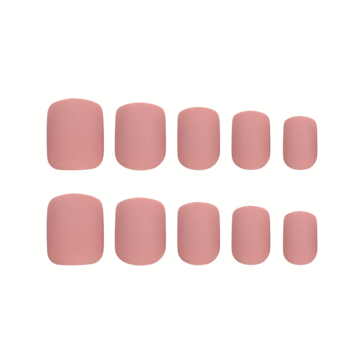 Artificial nail art with matte finish Stornfield