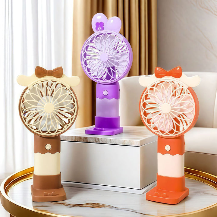 Women's Portable Hand Fan with Ergonomic Handle Stornfield