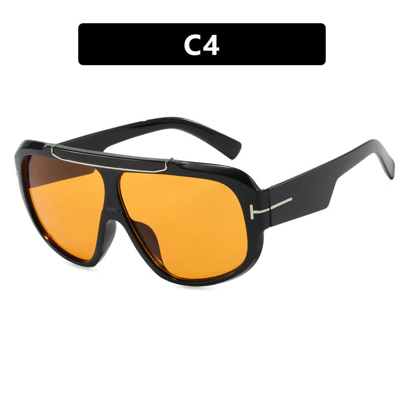 Ladies oversized sunglasses in a modern, transparent design Stornfield