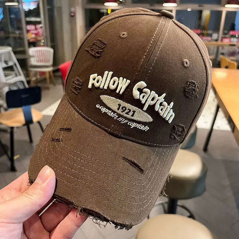 Men's Distressed Graphic Baseball Cap Stornfield 1784270078