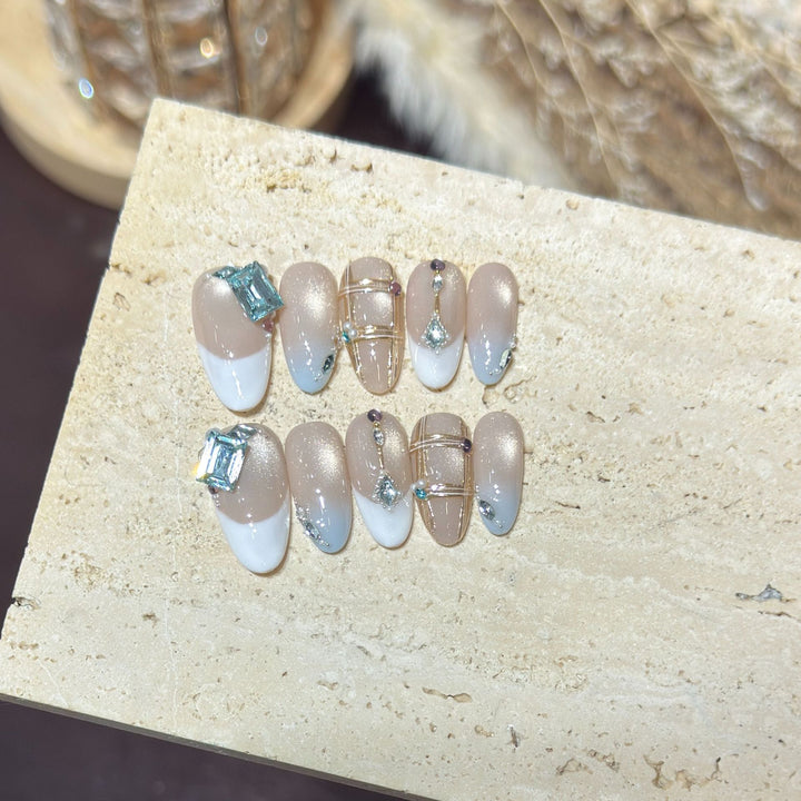 Elegant Premium Press-On Nail Set