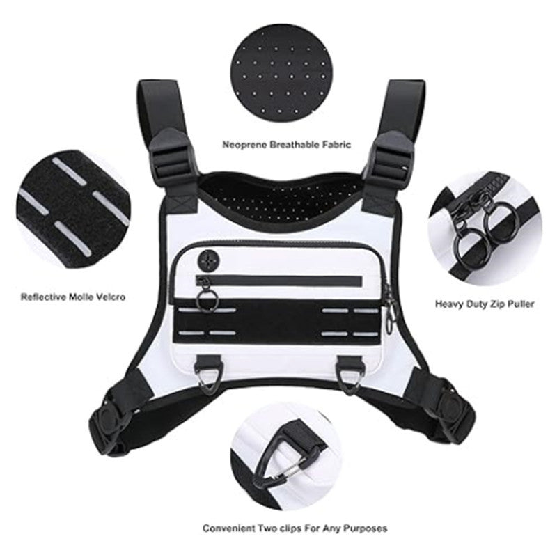 Multifunctional vest with adjustable straps and numerous pockets Stornfield