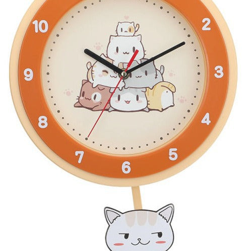 Wall clock with colorful animal design Stornfield