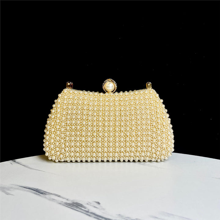 Pearl Beaded Evening Handbag