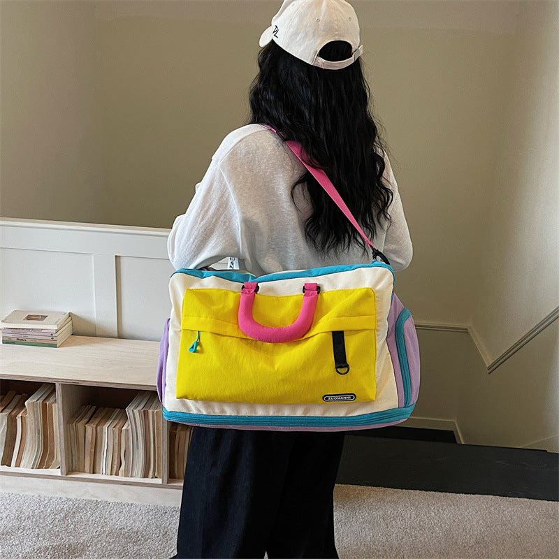 Colorful Multi-Pocket Travel Duffle Bag Stornfield