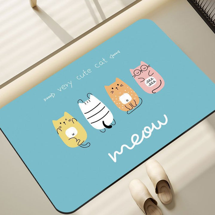 Cartoon Character Area Mat