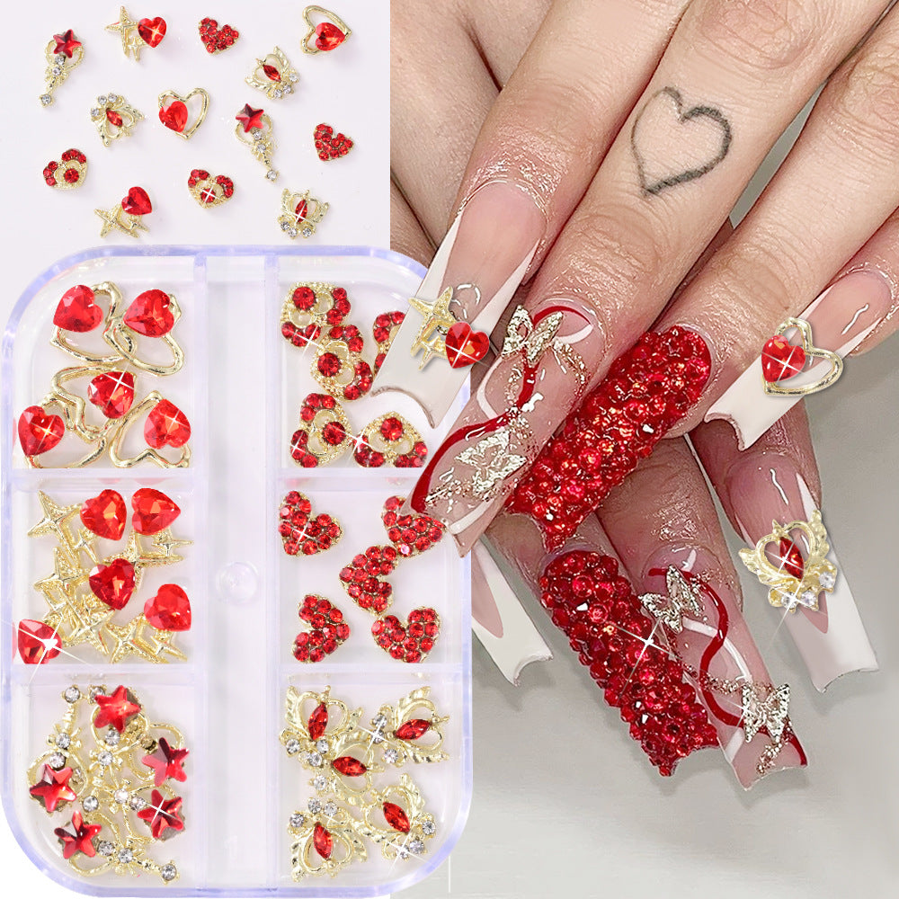Decorative 3D Nail Art Charms Set