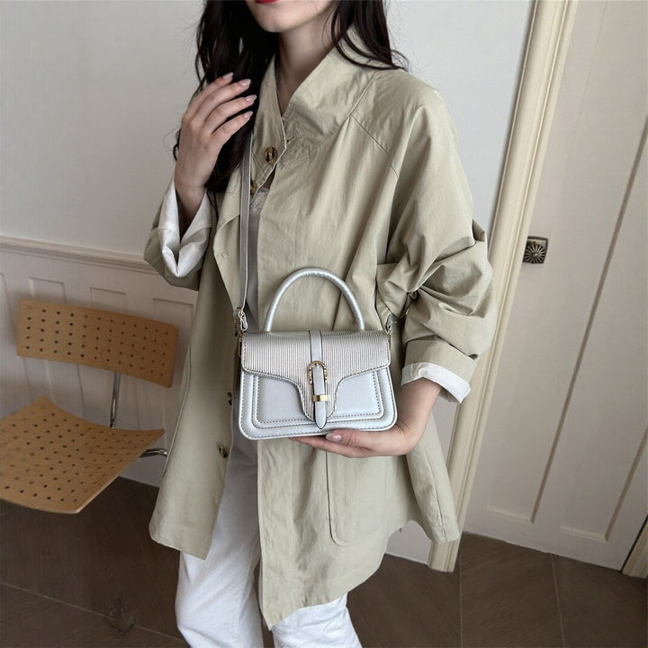 Structured Handheld Tote Bag