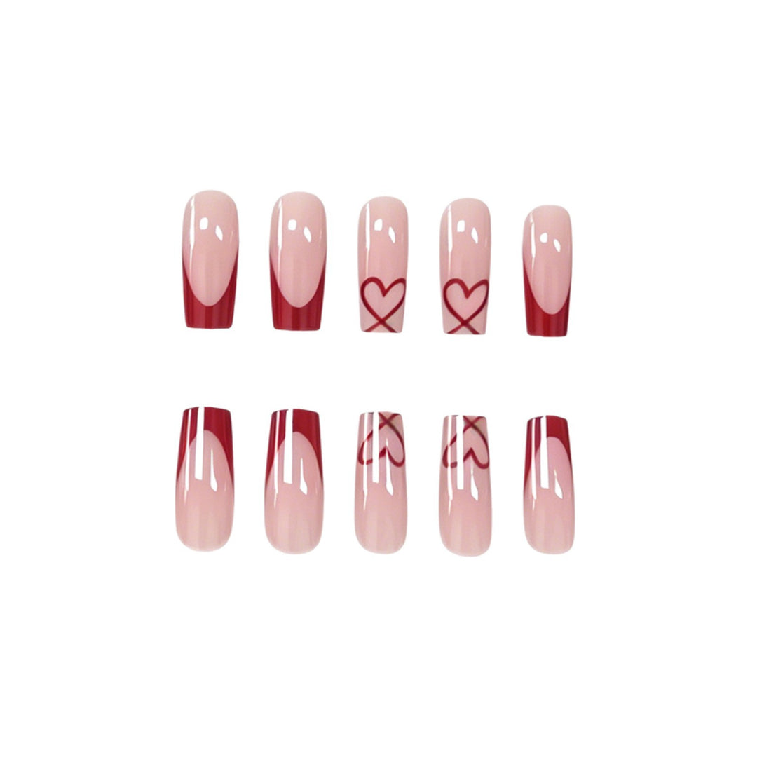 Artistic Decorative Press-On Nail Set Stornfield