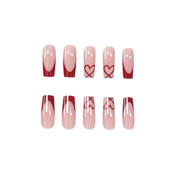 Artistic Decorative Press-On Nail Set Stornfield