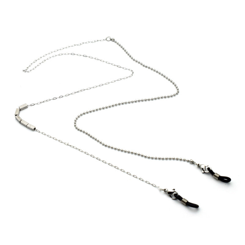 Stylish Geometric Chain Eyewear Holder Stornfield