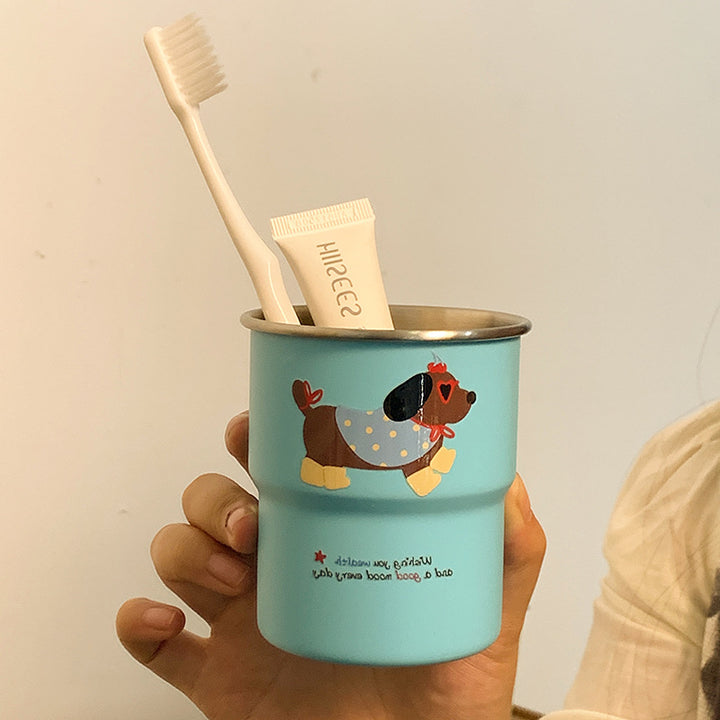 Toothbrush holder with cute dog design Stornfield