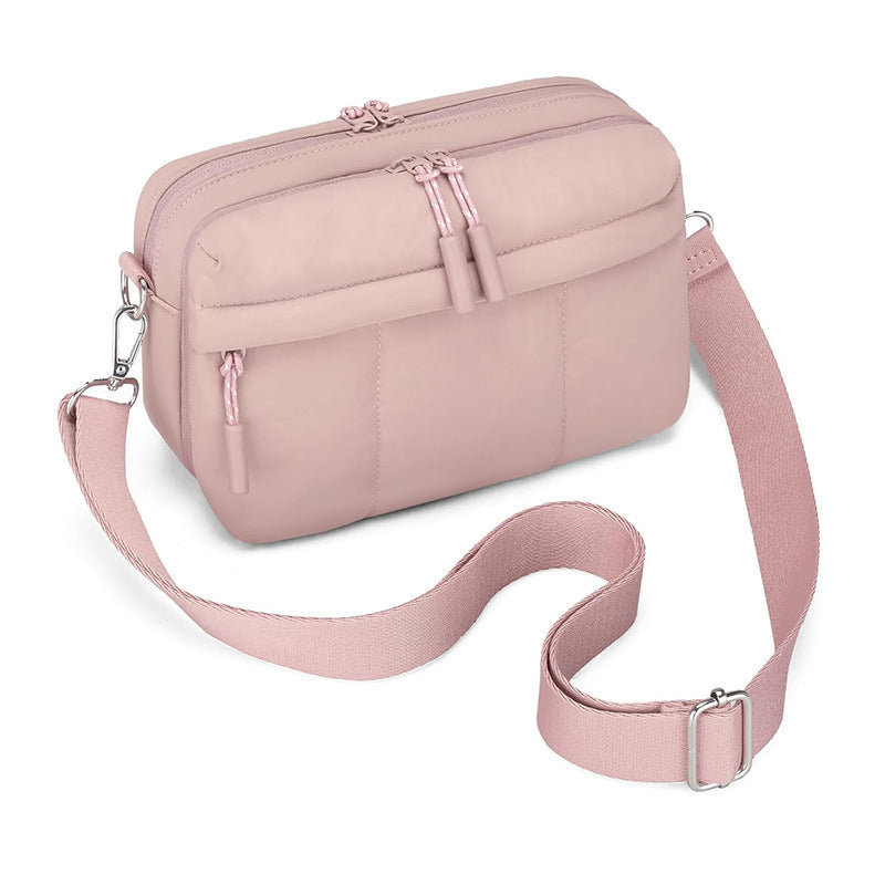 Elegant shoulder bag with double compartment Stornfield