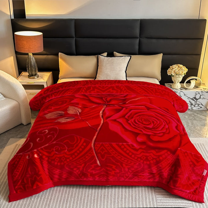 Decorative Fleece Throw Blanket Stornfield