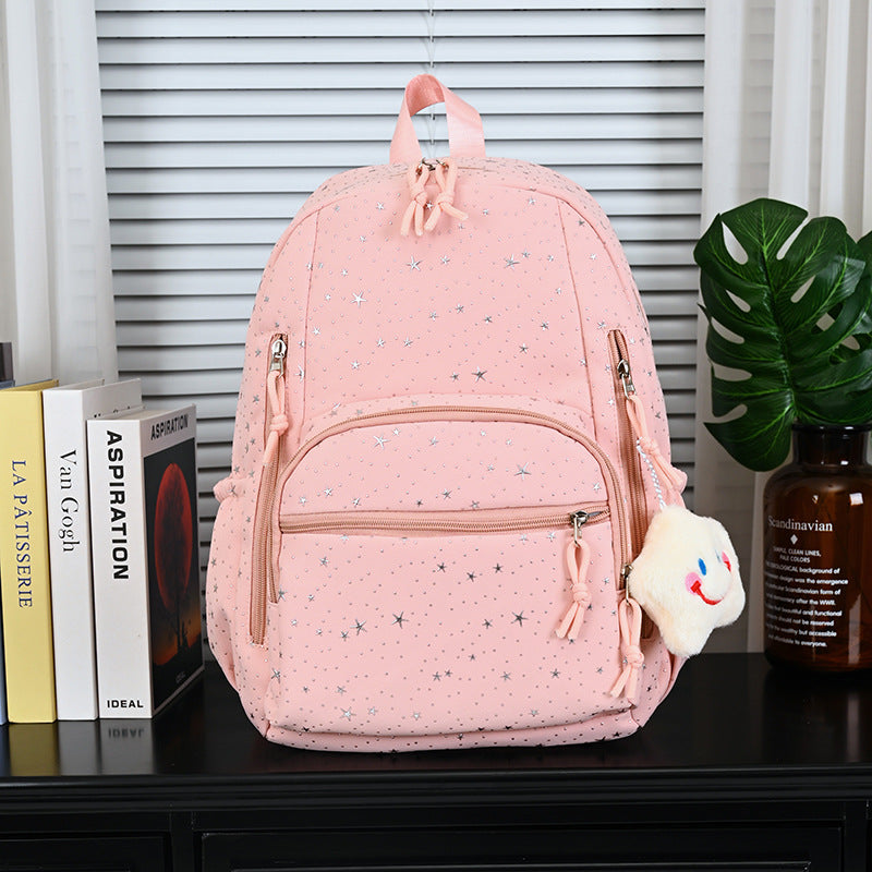 Multi-Functional Star-Print Backpack Stornfield