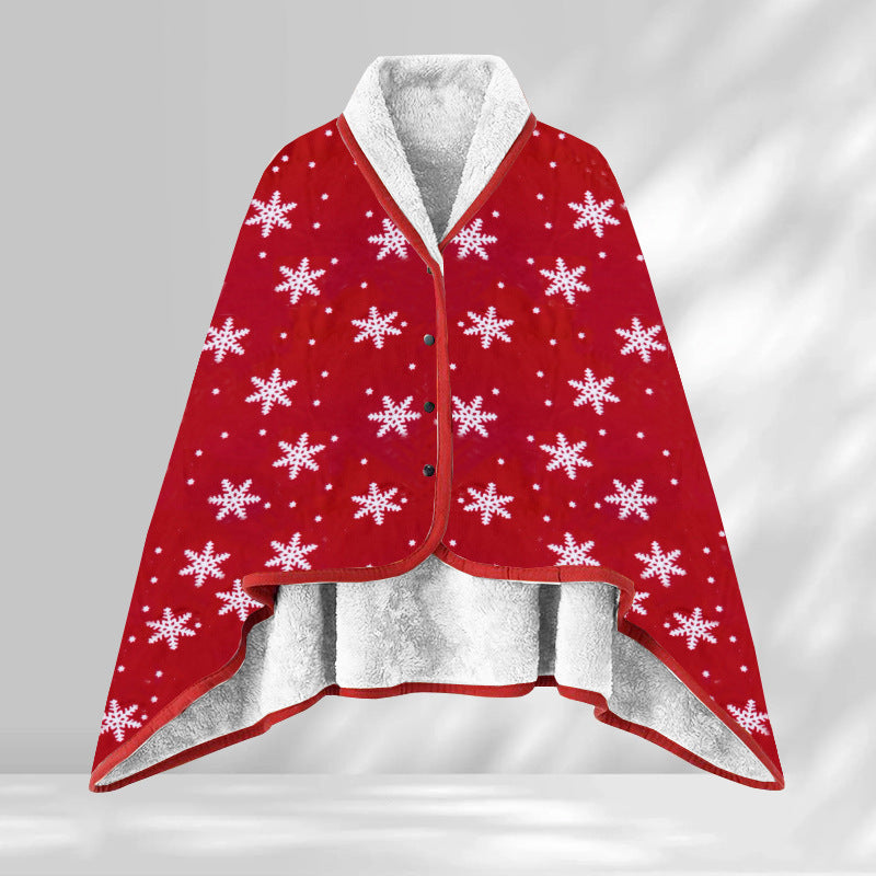 Ladies' wrap blanket made of cozy wool blend Stornfield