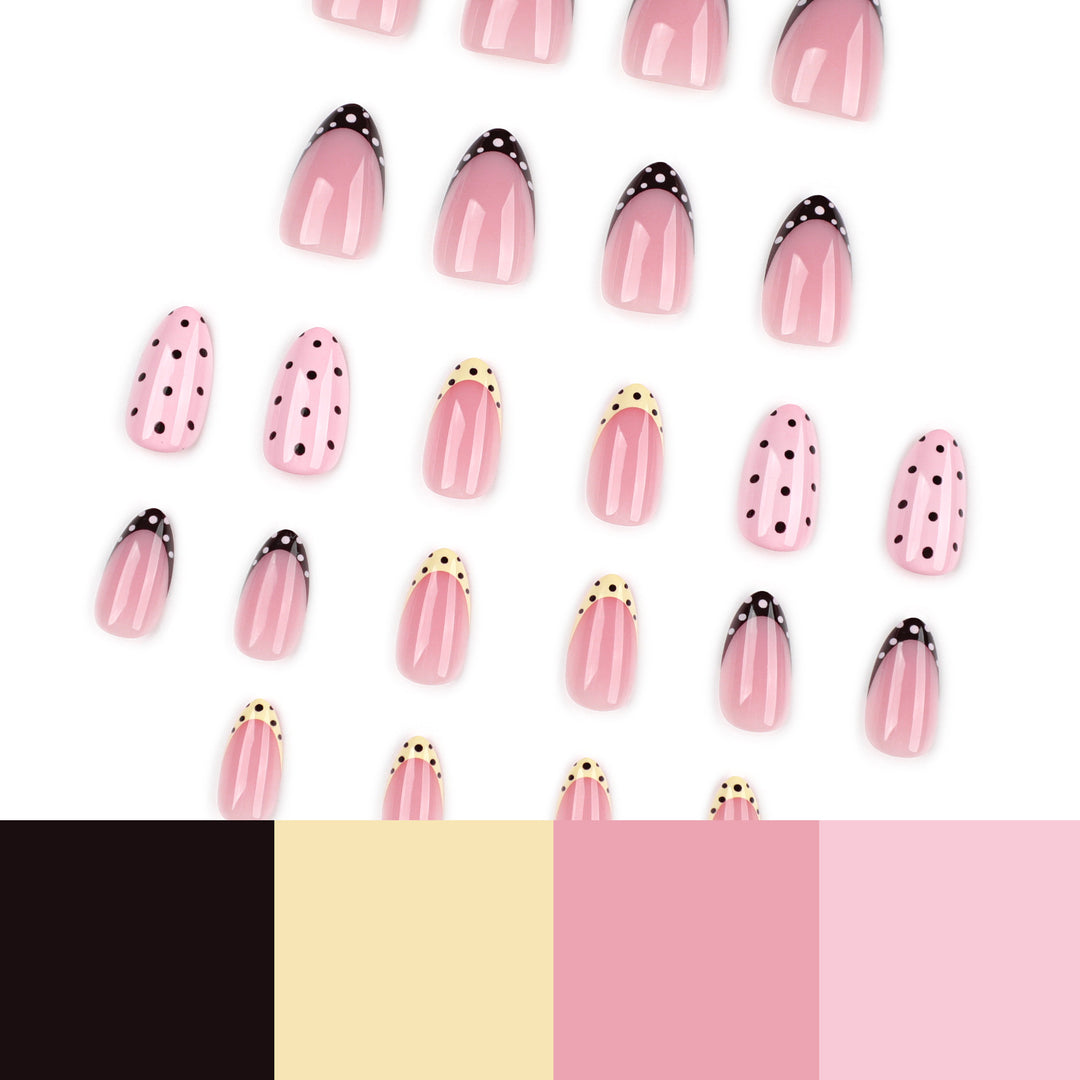 Artificial nail art in elegant design with creative accents Stornfield