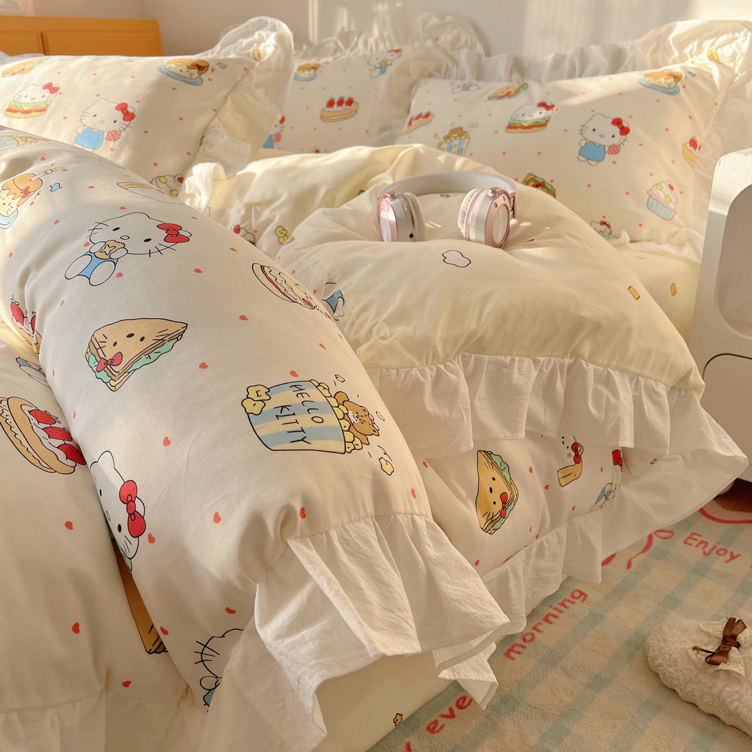 Playful Cartoon-Themed Comforter Set