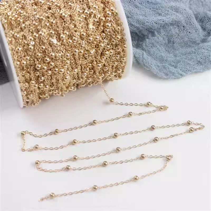 Delicate Beaded Chain Necklace Stornfield