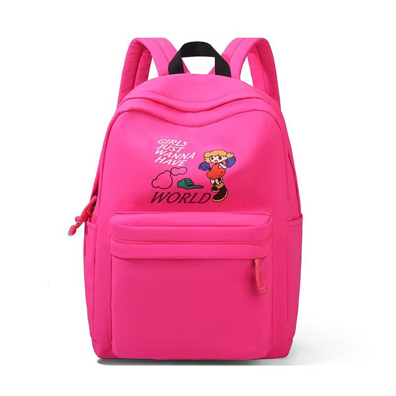 Backpack with Creative Cartoon Print and Multiple Practical Compartments Stornfield