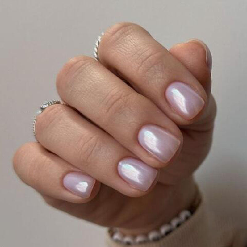 Premium Press-On Nail Kit with Natural Finish Stornfield