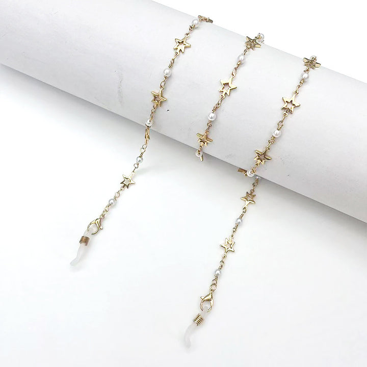 Star-Embellished Eyewear Retainer Chain Stornfield