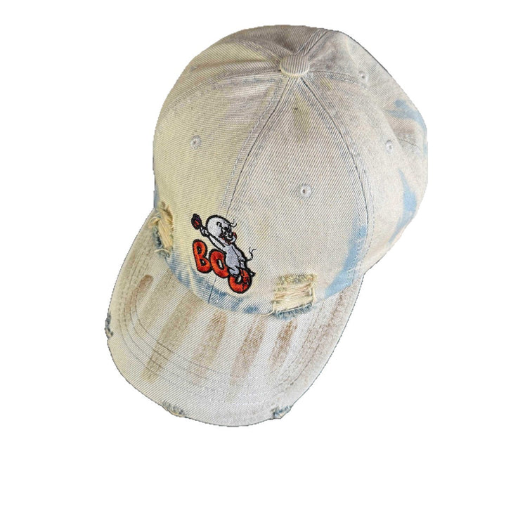 Women's Vintage-Inspired Distressed Embroidered Cap Stornfield