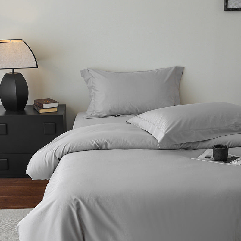Bedding set made of high-quality cotton satin with duvet cover and pillowcases