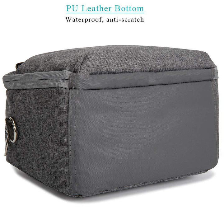 Unisex cooler bag with two opening types and insulating interior Stornfield