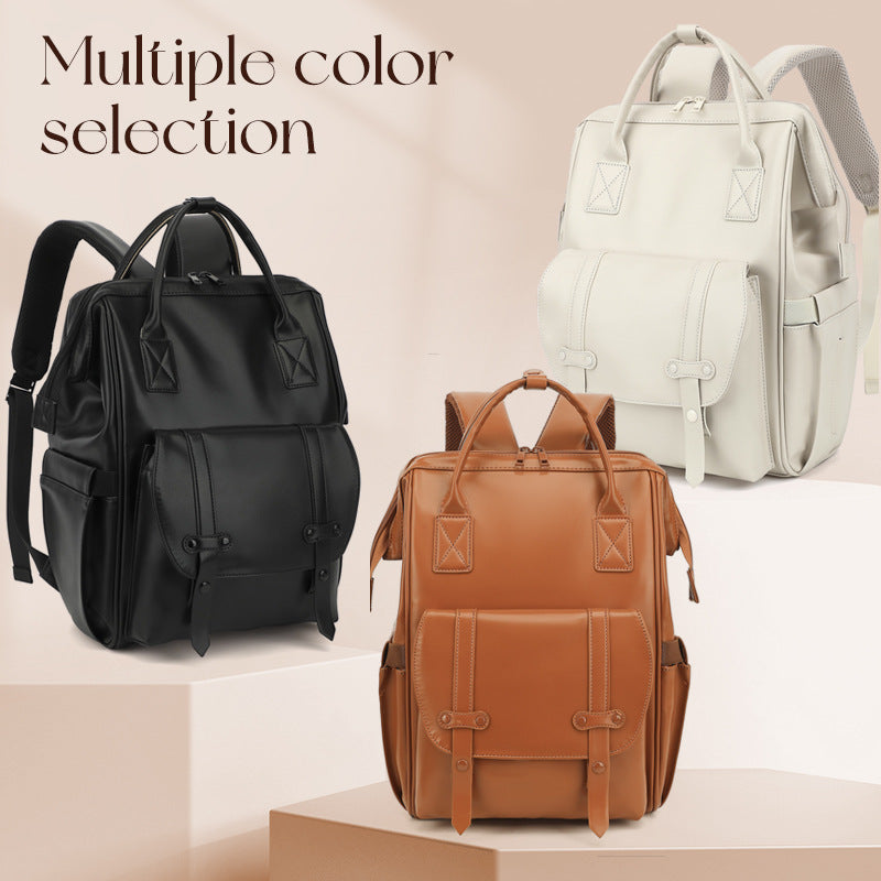 Elegant Multi-Purpose Nylon Backpack Stornfield