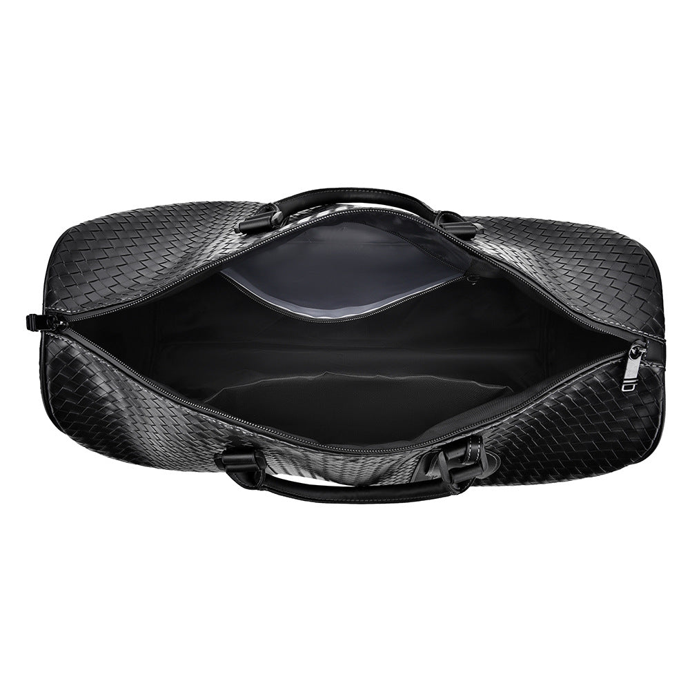 High-Quality Travel Bag Made of Woven Artificial Leather Stornfield