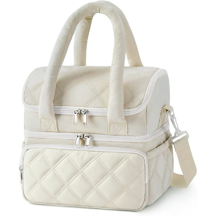Stylish Quilted Insulated Lunch Tote Stornfield